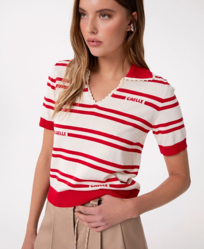 Polo De Malha Listrada GAëLLE PARIS