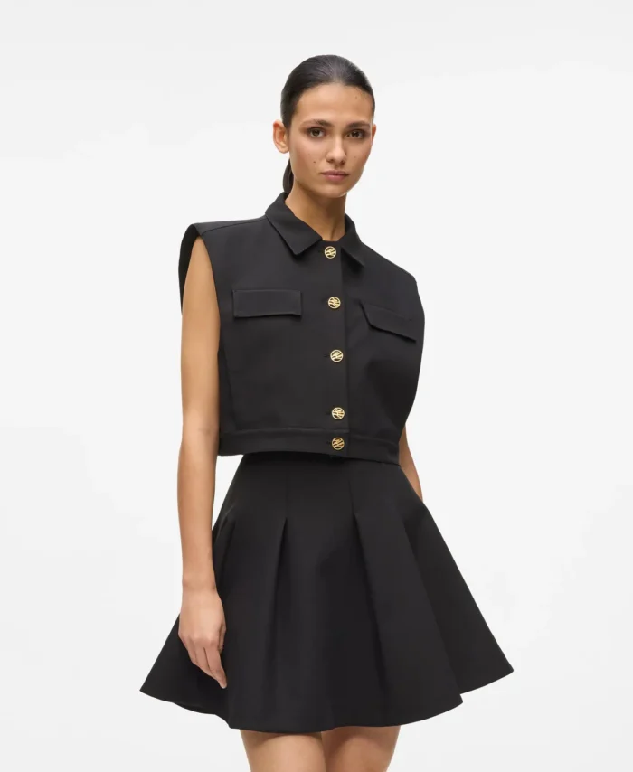 Colete curto KARL LAGERFELD