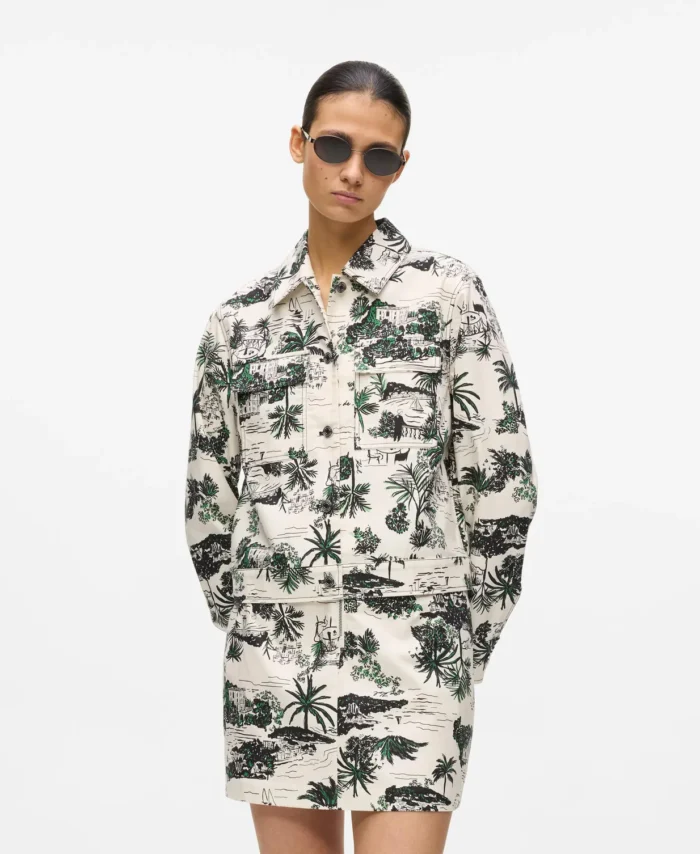 Casaco blusão com estampado integral KARL LAGERFELD