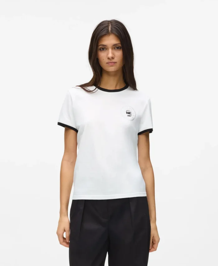 Camisola Ikon com logo KARL LAGERFELD