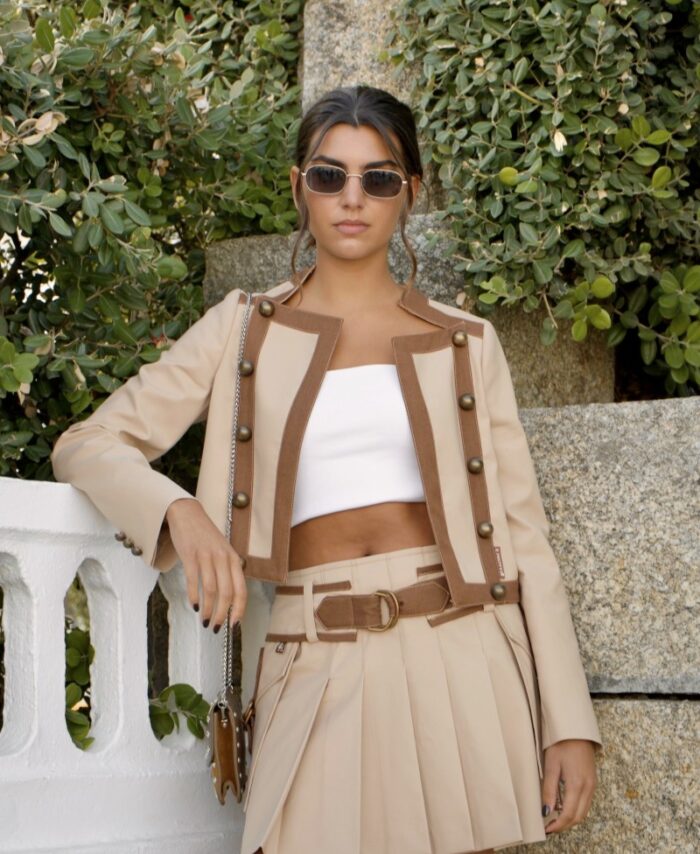 Saia de pregas HIGHLY PREPPY
