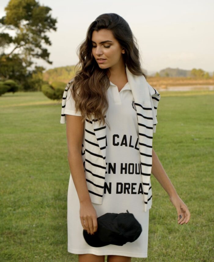 Vestido tipo polo HIGHLY PREPPY