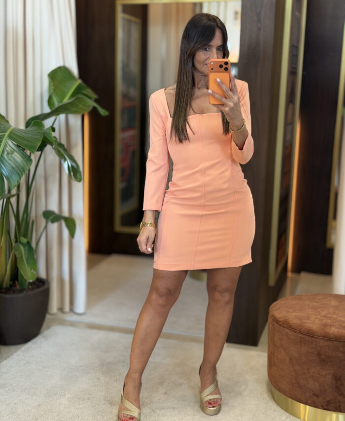 VESTIDO MIDI SCRIPTA