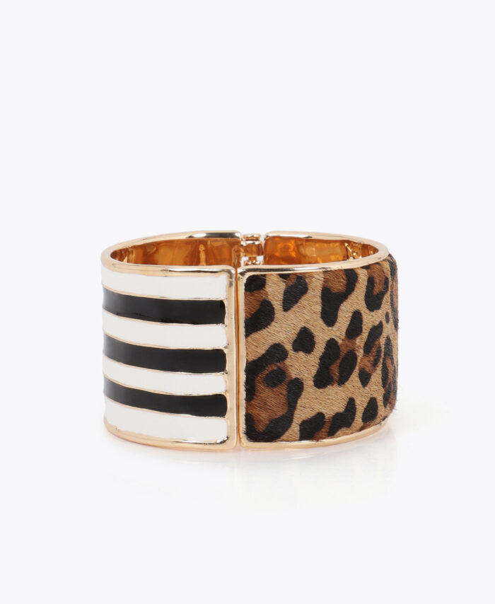 PULSEIRA ESTAMPA ANIMAL E LISTRAS LOLA CASADEMUNT