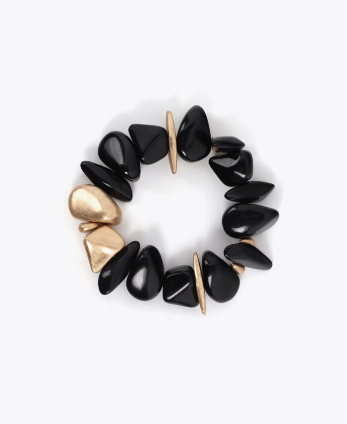 PULSEIRA ELÁSTICA COM PEÇAS METÁLICAS LOLA CASADEMUNT