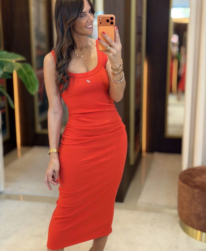 Vestido de malha OPEN