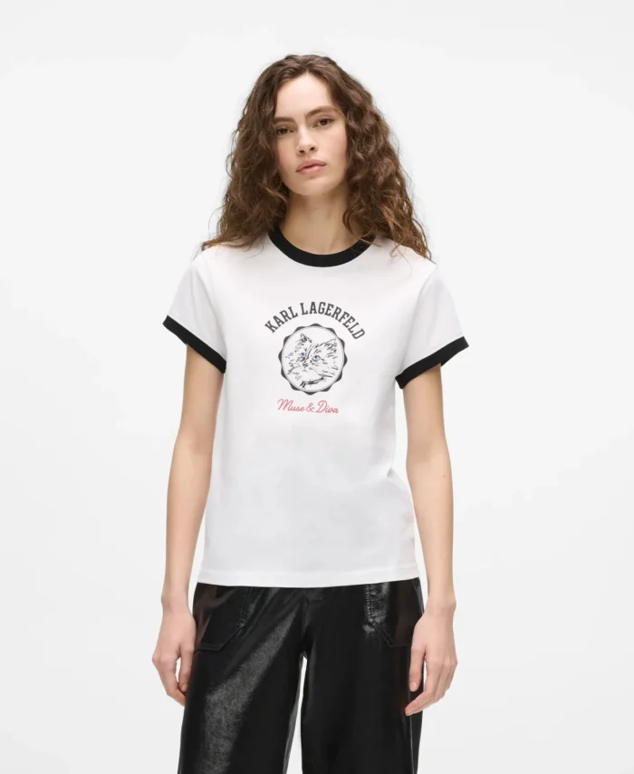 Tshirt slim fit KARL LAGERFELD