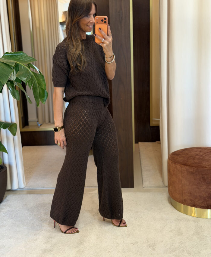 Calça de malha