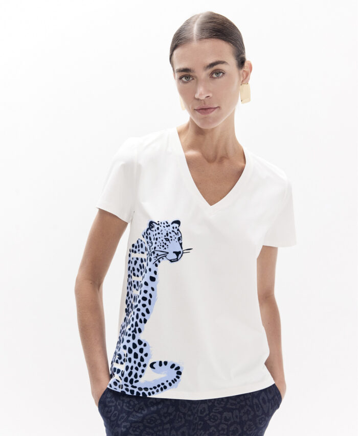 Tshirt com decote em V LOLA CASADEMUNT