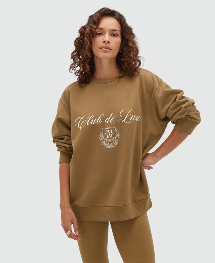 Camisola corte oversize com estampado JOSH V