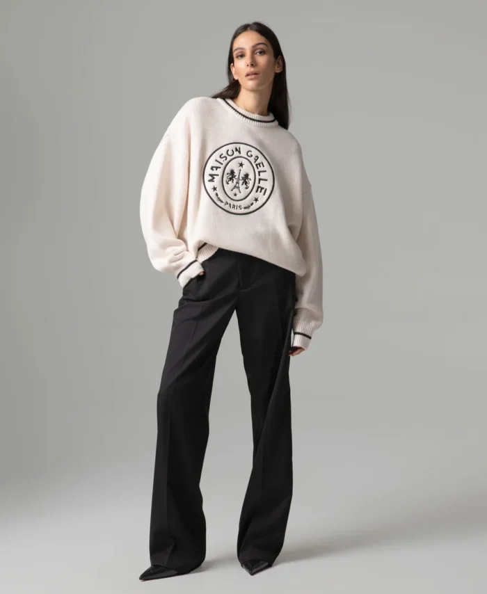 Calça de cintura subida GAELLE