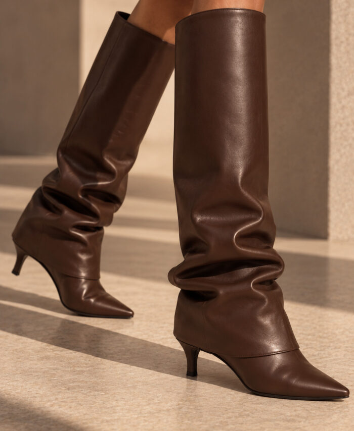 Botas de cano alto GOLD&ROUGE