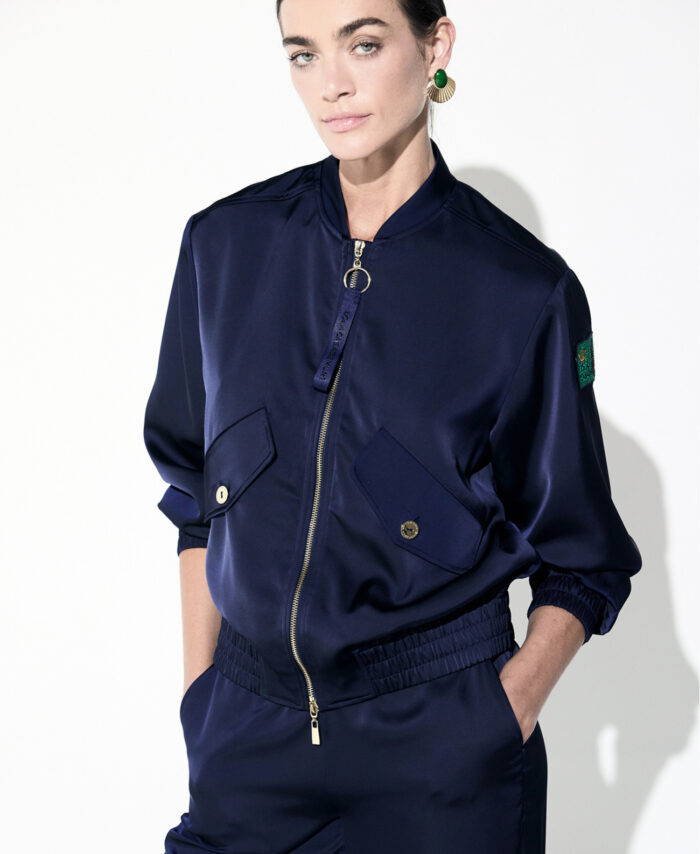 Bomber de cetim LOLA CASADEMUNT