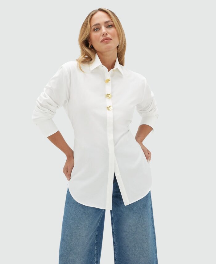 Camisa oversized com corte amplo JOSH V