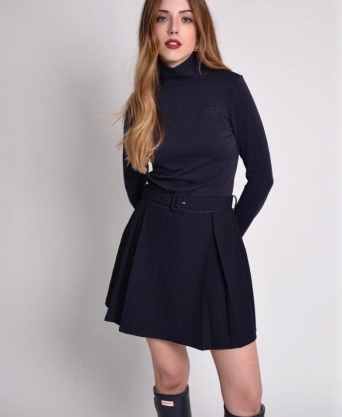Vestido de malha de manga comprida HIGHLY PREPPY