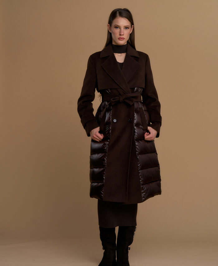 Kispo trench em veludo NOSECRETS